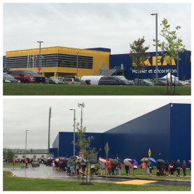 4,000 personnes pour l'ouverture du IKEA