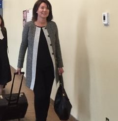 Première sortie publique de Nathalie Normandeau depuis son arrestation