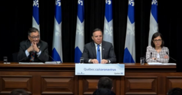 Toujours aucune preuve transmission communautaire de la Covid-19 à Québec