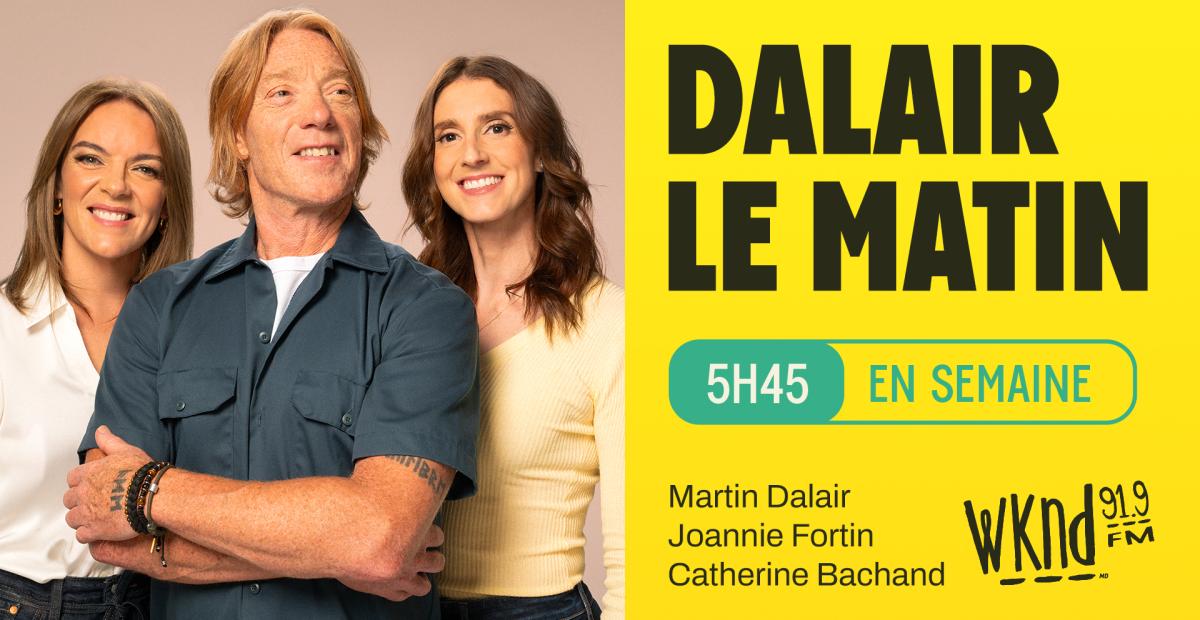 Les meilleurs moments musicaux sont dans DALAIR LE MATIN