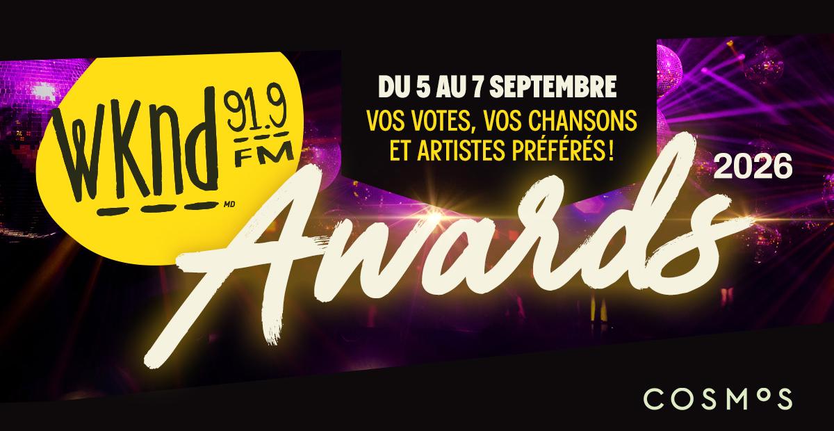 Votez pour les WKND Awards 2026!