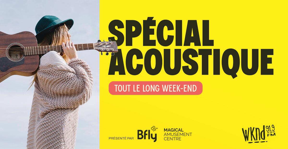 Un long week-end acoustique et cocooning à WKND!