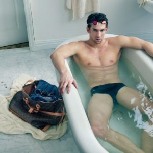 Michael Phelps pour Louis Vuitton
