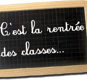 RENTRÉE SCOLAIRE