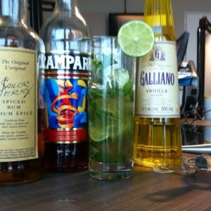 Le cocktail de Patrice de l'Atelier, cocktails et tartares