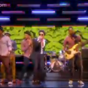 Bruno Mars à Paris