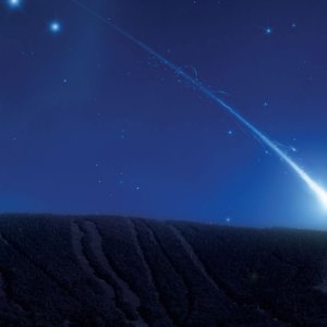 La nuit des perséides au Mont-Sainte-Anne