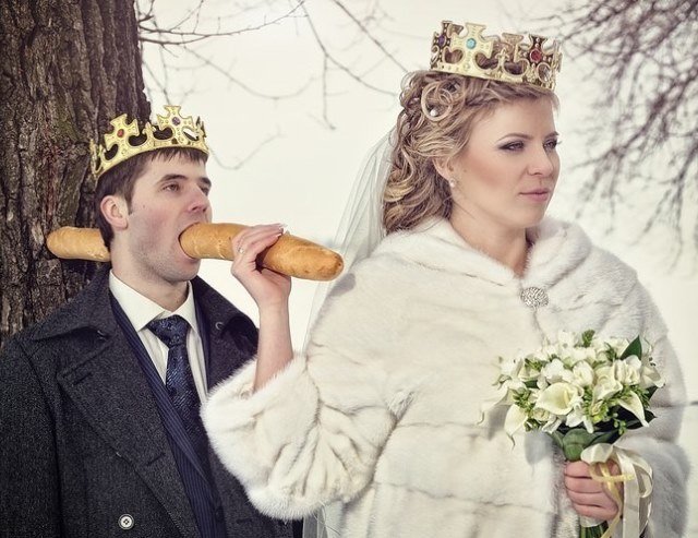 Des photos de mariages russes uniques!