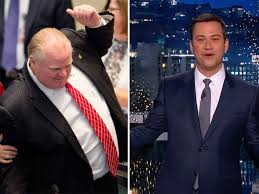 Quelques extraits de Rob Ford sur le plateau de Jimmy Kimmel