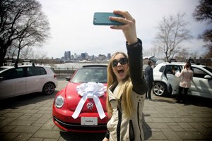 La famille Dufour-Lapointe et Volkswagen : une belle histoire d'amour !