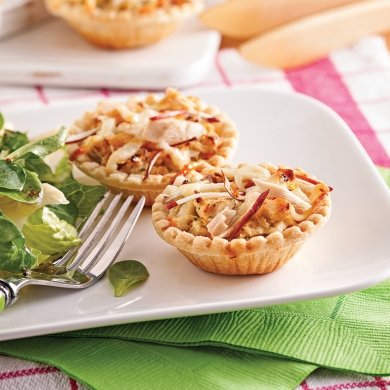 5 ingrédients/15 minutes: Tartelettes thon et pommes
