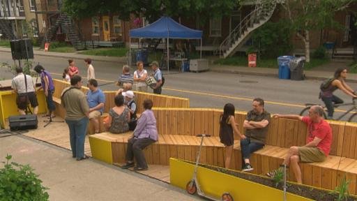 Un stationnement pour piétons à Limoilou