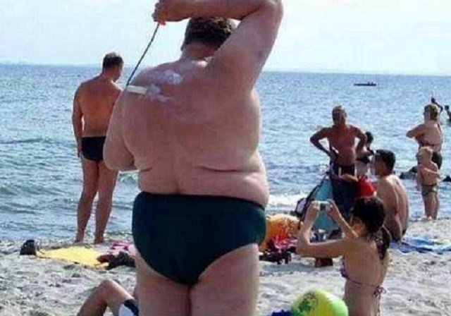 25 photos bizarres à la plage