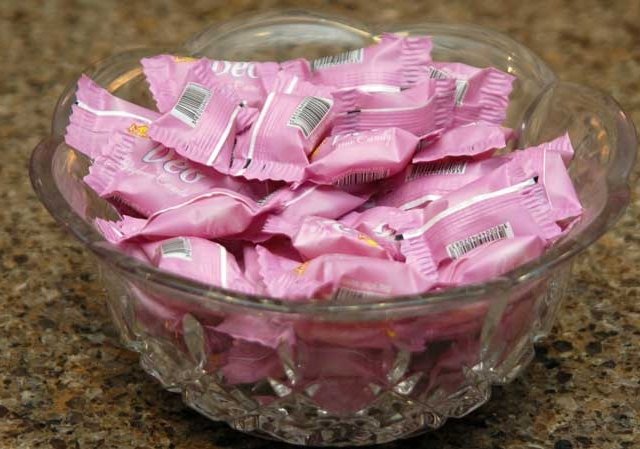 Des bonbons qui parfument la peau