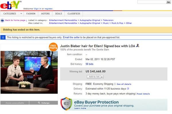 Top 20 des trucs les plus stupides vendus sur Ebay