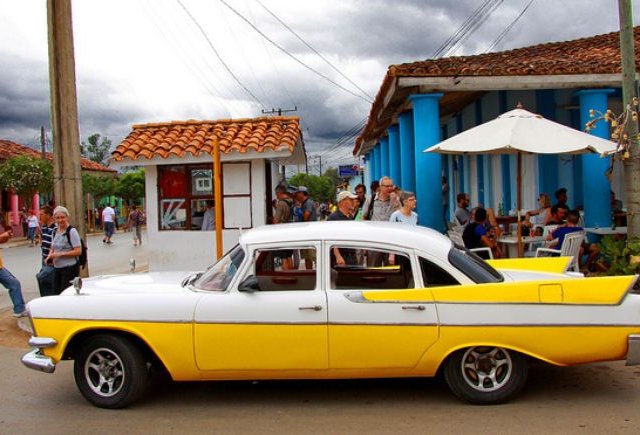 Un taxi aux airs cubains