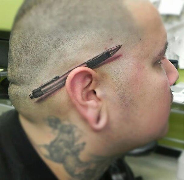 Des tatouages aux effets 3D renversants