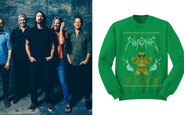 Un chandail signé Foo Fighters 