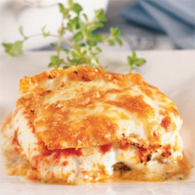 5 ingrédients/15 minutes :Lasagne aux trois fromages