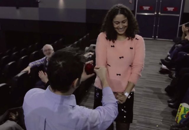 Une demande en mariage assez originale