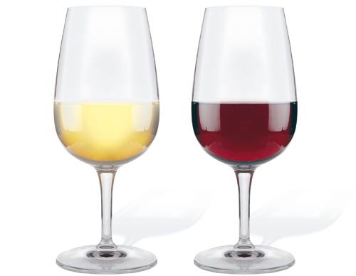 Les différences entre le vin rouge et le blanc