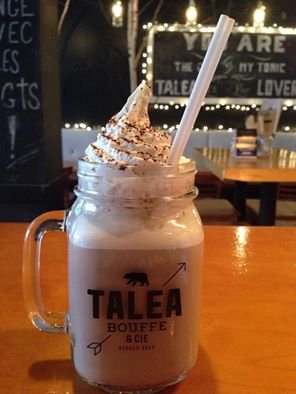Chocolat chaud au bourbon du Talea