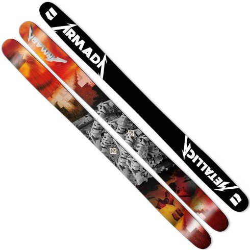 Metallica lance des skis à son image