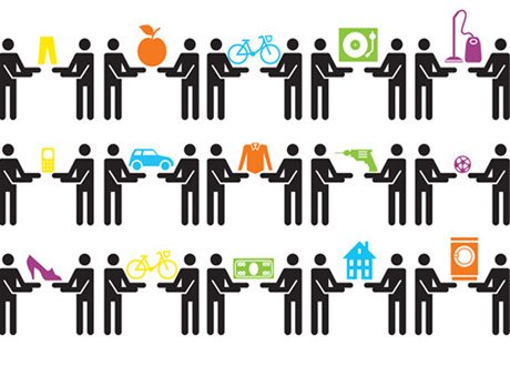 Fini les achats, place au troc!