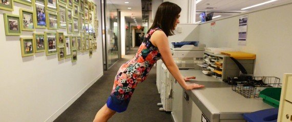 6 exercices à faire au bureau