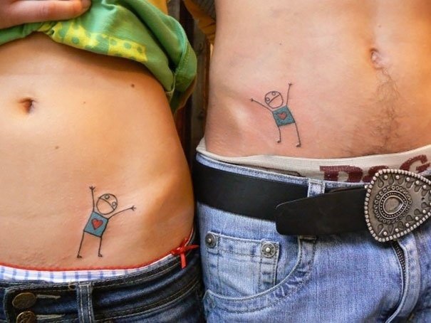 30 tatouages de couple 