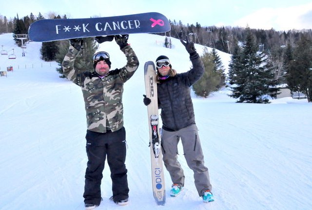 BUZZ : il envoie promener le cancer !