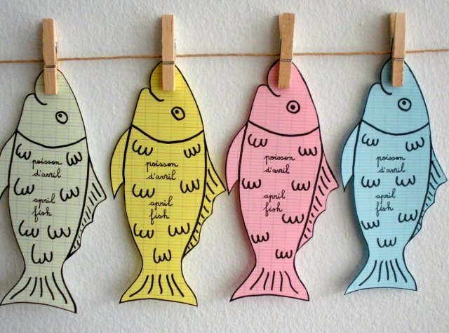 Poisson d'avril: des façons de surprendre vos enfants 
