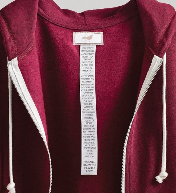 L'histoire cachée derrière vos vêtements