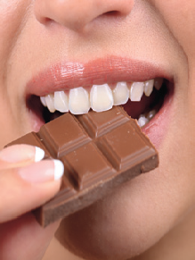 L'impression de sucré lorsqu'on mange un aliment.