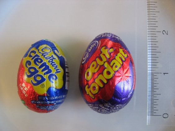 Séries de produits dont le format a rapetissé