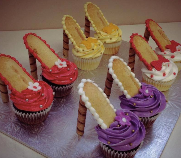 Cupcakes en talons hauts!!!