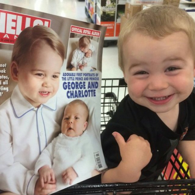 Un petit garçon découvre qu'il est le sosie de prince George