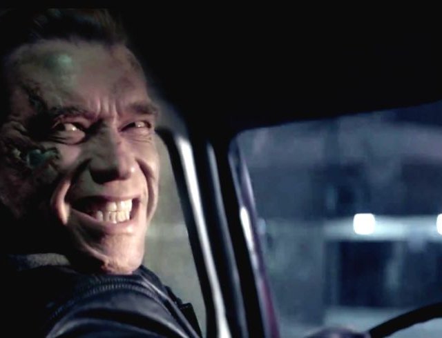 Terminator dans une campagne de la sécurité routière