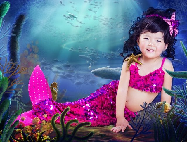 Nouvelle tendance: les queues de sirènes