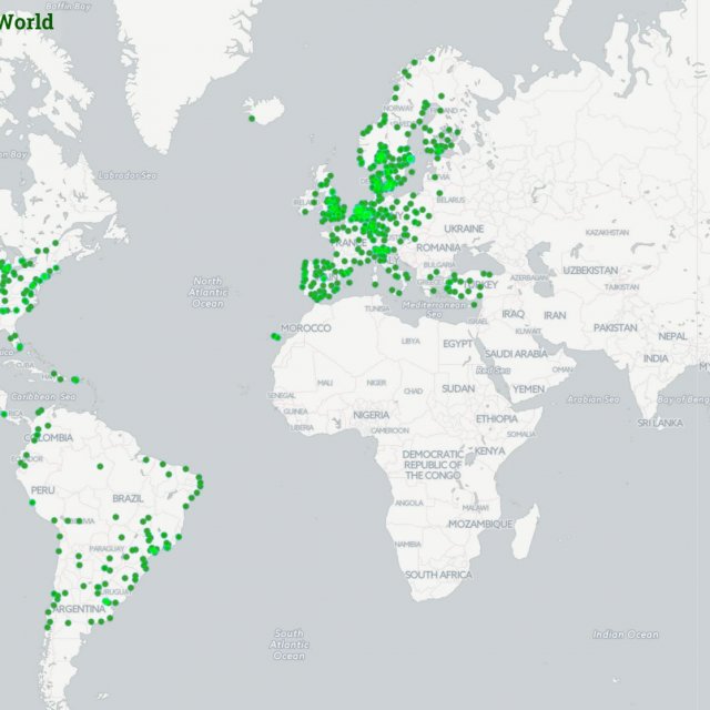 Spotify établit une «carte musicale» du monde
