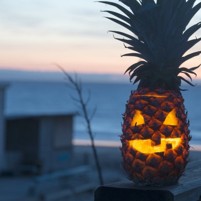 L'ananas est la nouvelle tendance pour l'Halloween!