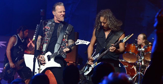 Concert de Metallica en direct 