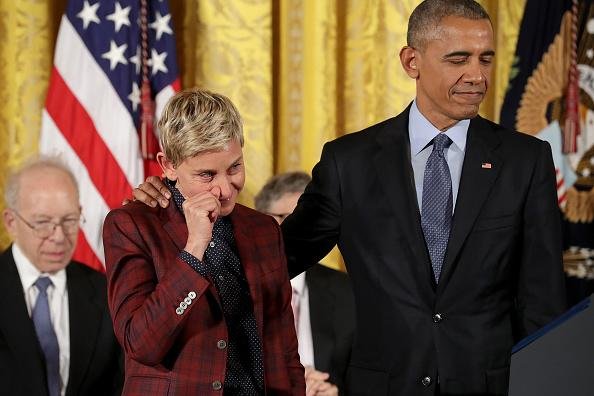Barack Obama fait pleurer Ellen DeGeneres!