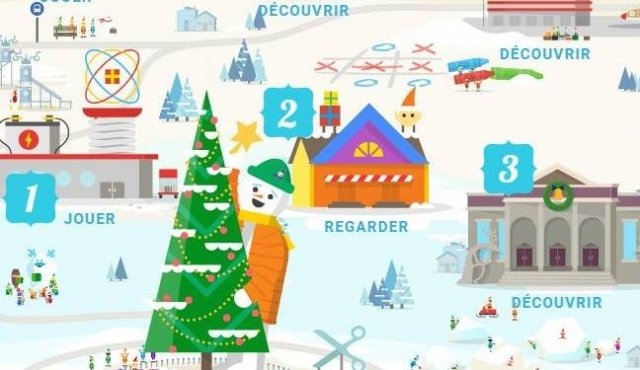 Google remplace le chocolat par des activités en ligne!