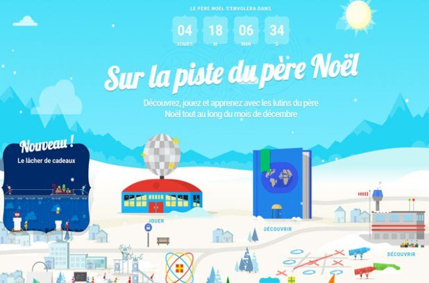 Une app pour suivre le Père Noël en direct dans la nuit du 24 et 25 décembre!