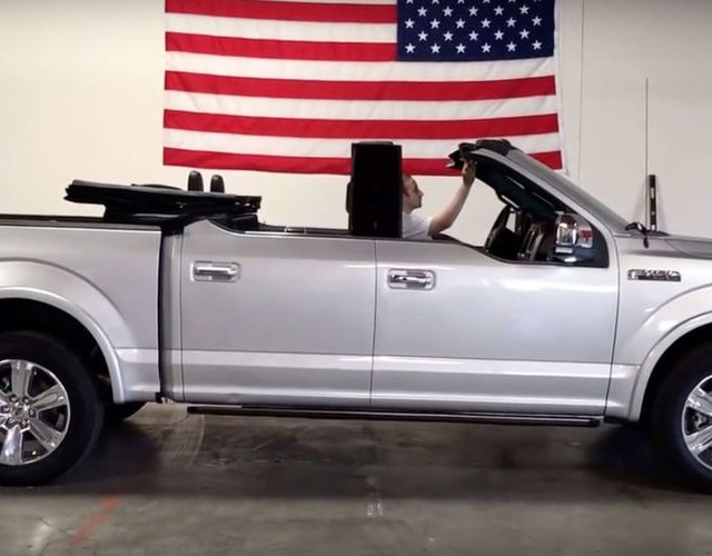 Un FORD F-150 Décapotable !!