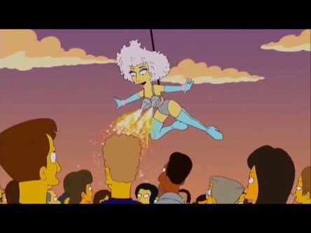 Super Bowl : Les Simpson avait prédit la performance de Lady Gaga!