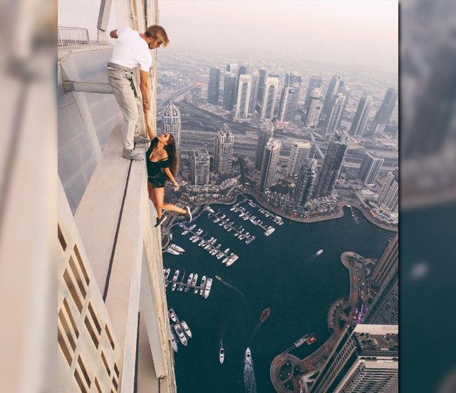 Si vous avez le vertige, ne regardez pas cette vidéo!