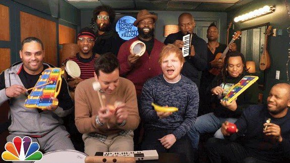 Ed Sheeran chez Jimmy Fallon !