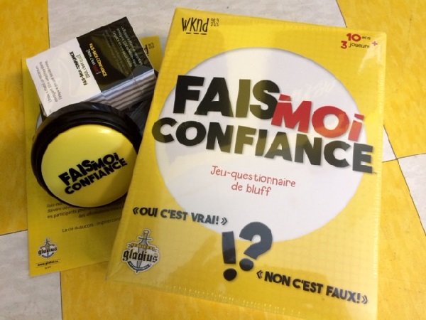 FAIS-MOI CONFIANCE... le jeu de société!